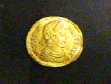 R&ouml;mische Goldm&uuml;nze