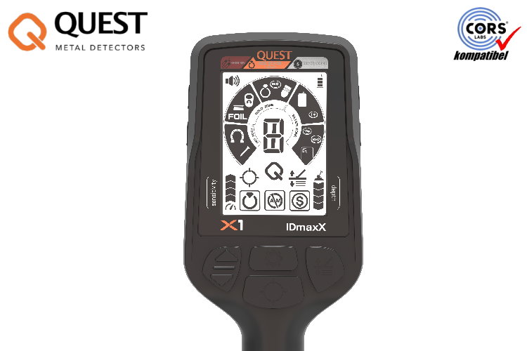 Metalldetektor Quest X1