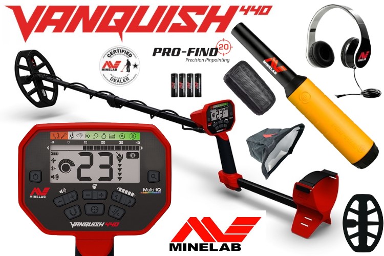 Minelab Vanquish 440 Metalldetektor